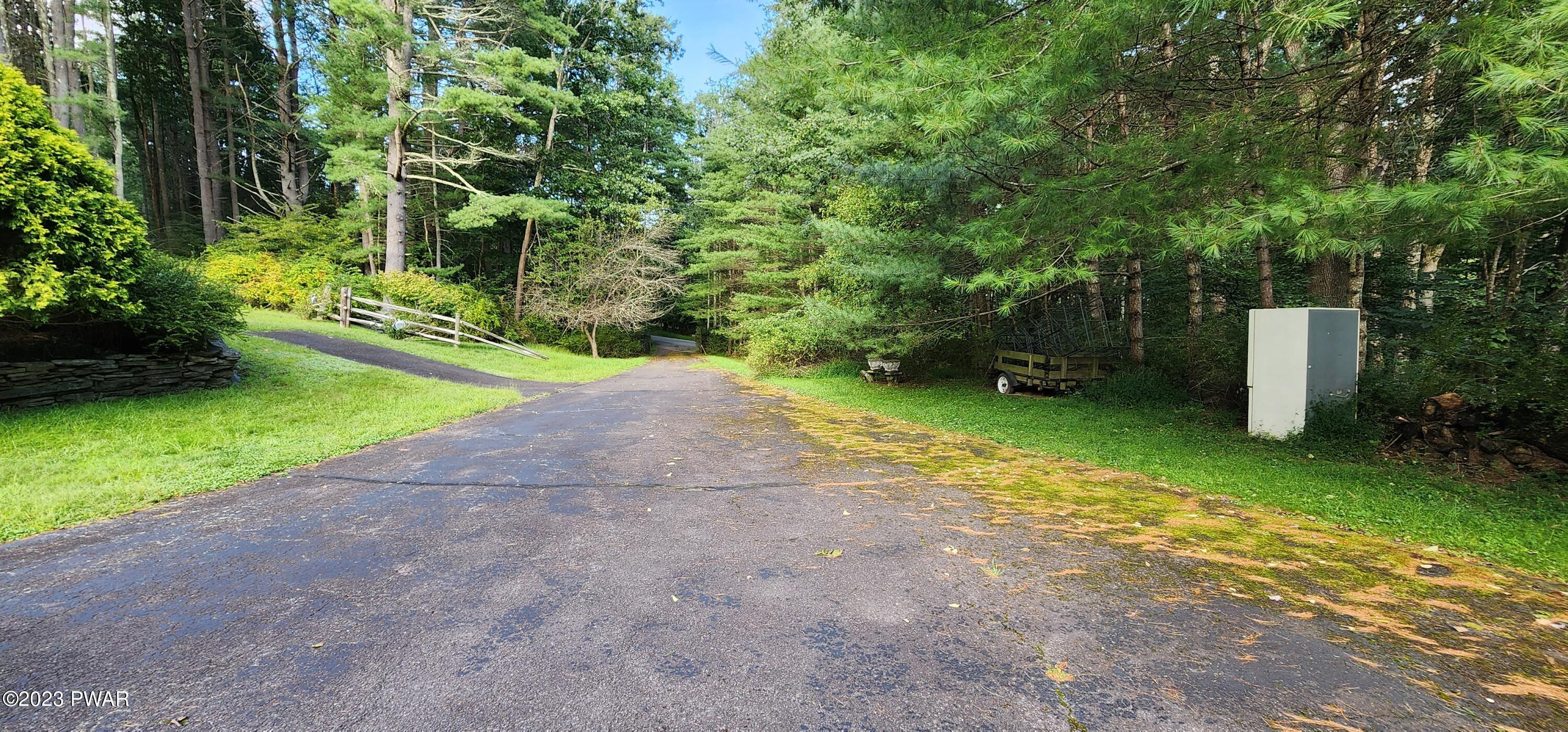 438 Engvaldsen Road Hawley, PA 18428 - Photo 33 of 55 Paved Driveway!