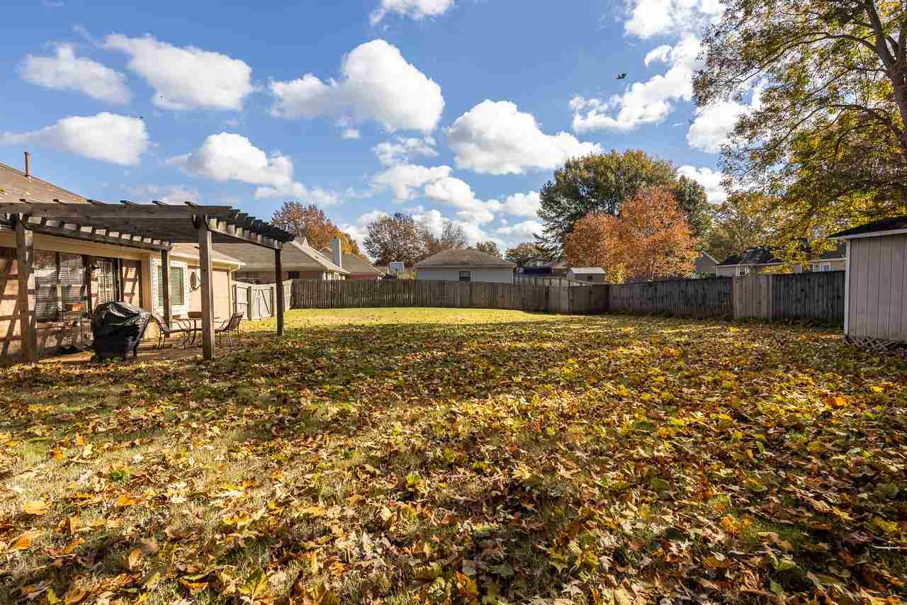 297 East White Road Collierville, TN 38017 - Photo 19 of 20 a view of a yard with an outdoor space