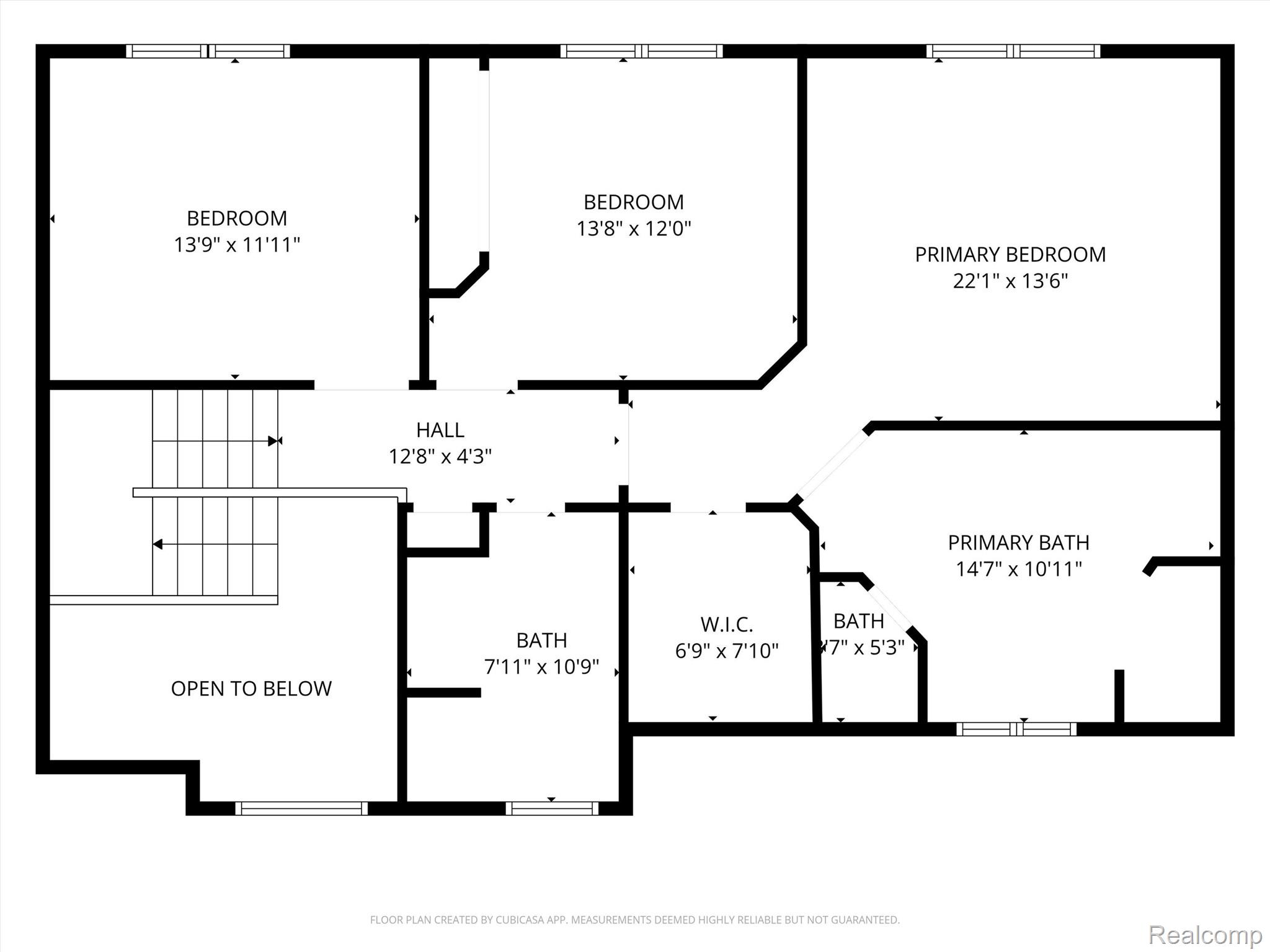 1185 Avon Circle West Rochester, MI 48309 - Photo 72 of 74 2nd level floor plan