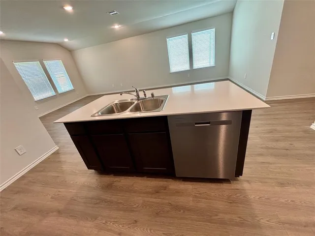 a view of a store room with cabinets
