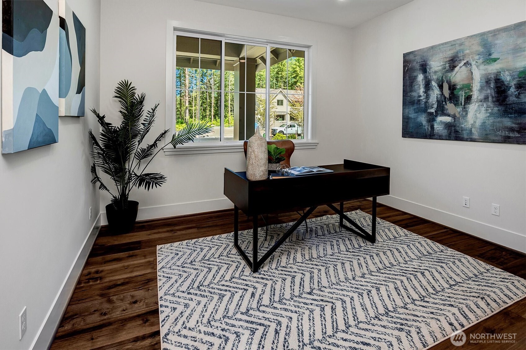 43592 Southeast 145th Street North Bend, WA 98045 - Photo 15 of 22 a living room with furniture and a potted plant