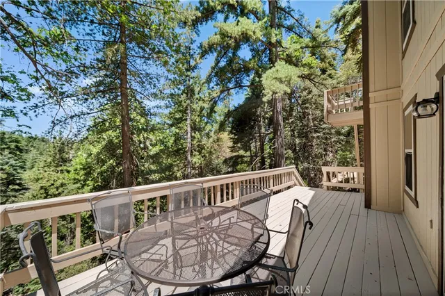 a view of balcony and deck