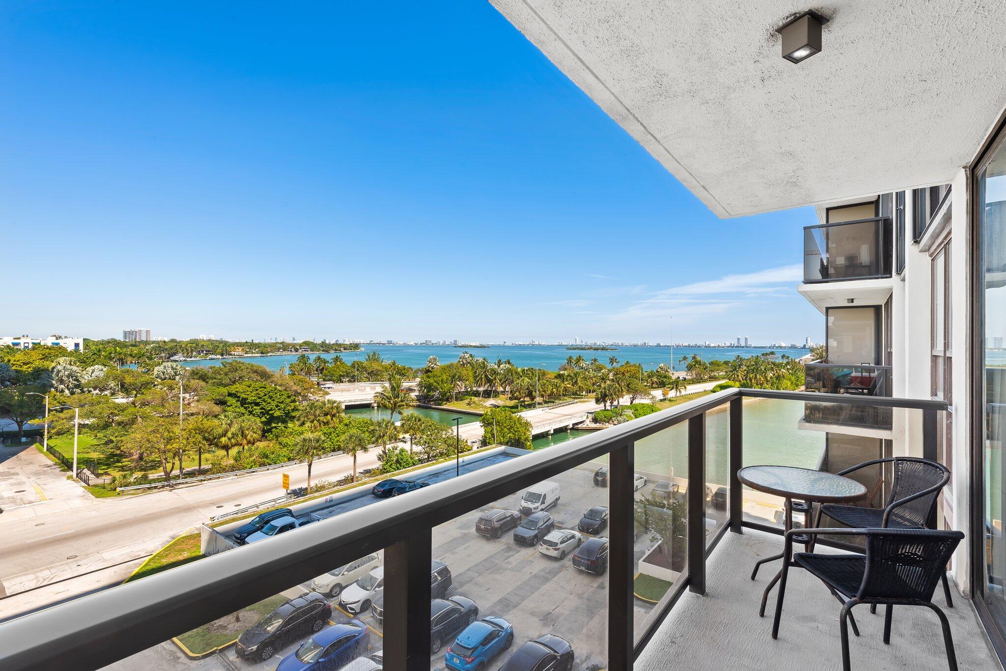 600 Northeast 36th Street, Unit 606 Miami, FL 33137 - Photo 8 of 24 Balcony