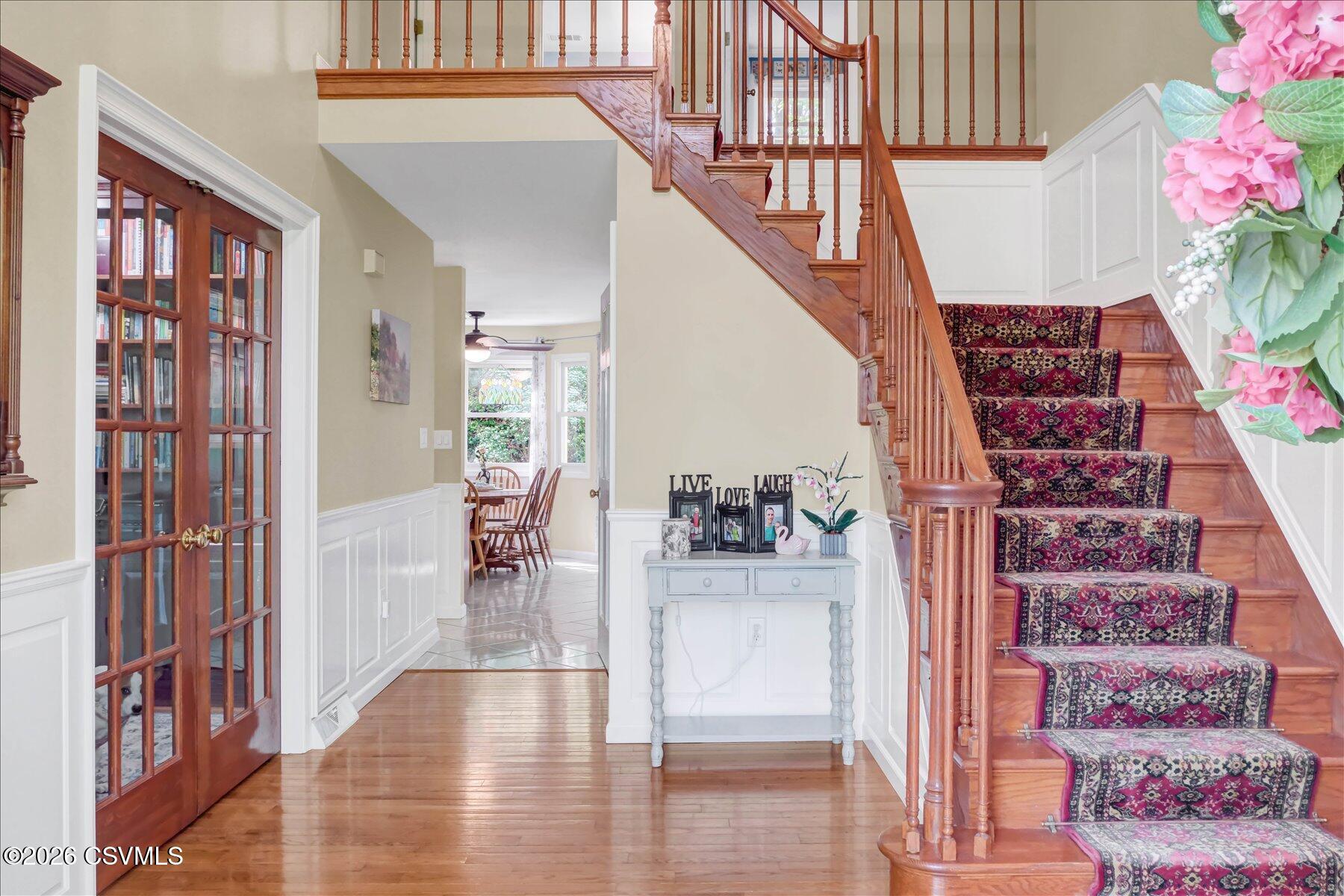 65 Crestview Drive Winfield, PA 17889 - Photo 6 of 70 a view of entryway and hall with wooden floor