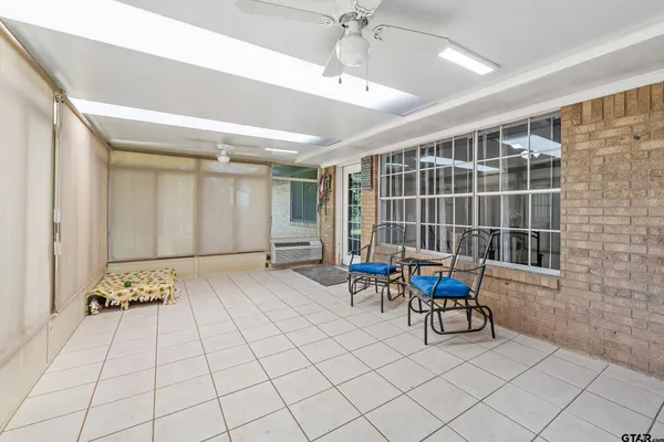 a view of a livingroom with furniture