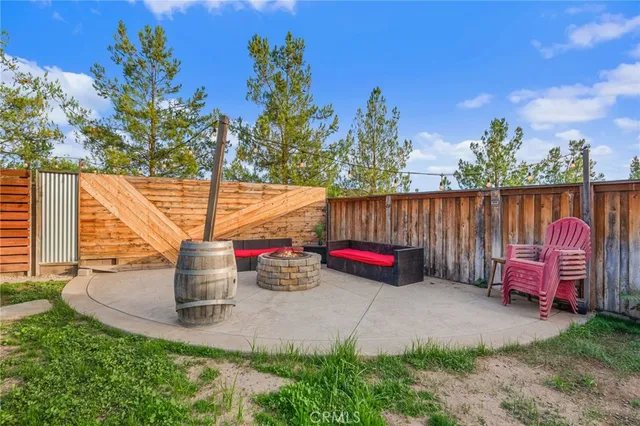 a view of outdoor space and patio