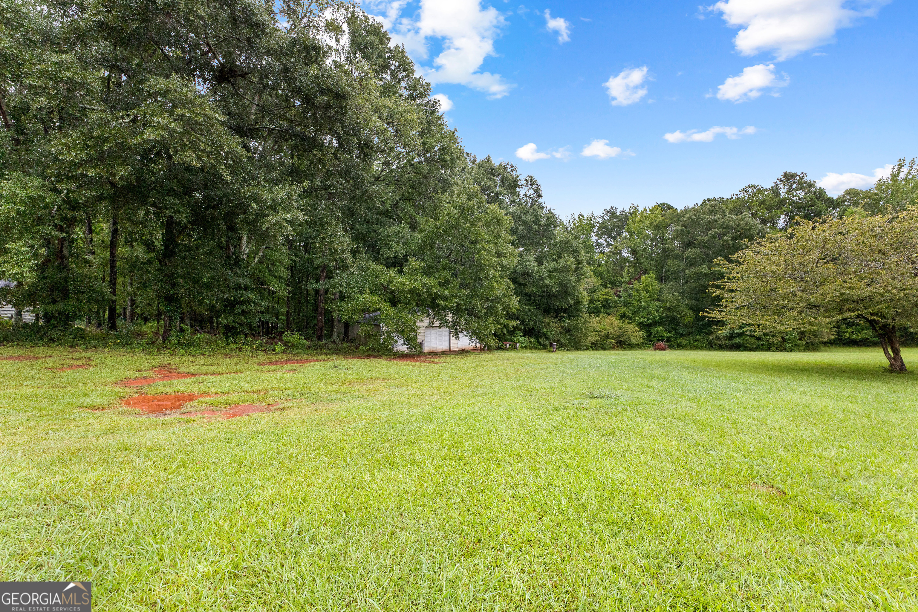 502 North Rover Road Williamson, GA 30292 - Photo 5 of 46 a view of a big yard with swimming pool