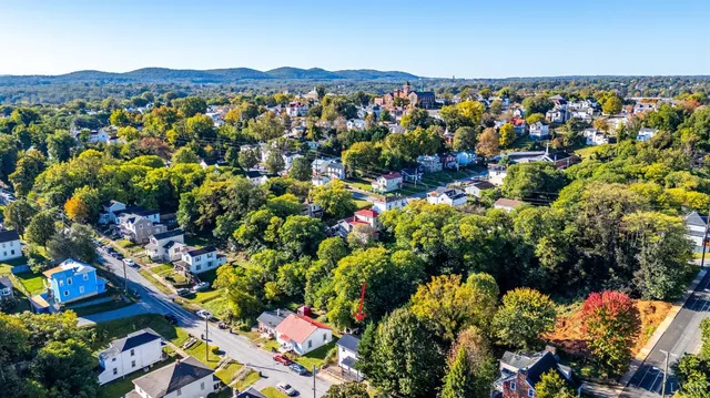 view of city and mountain