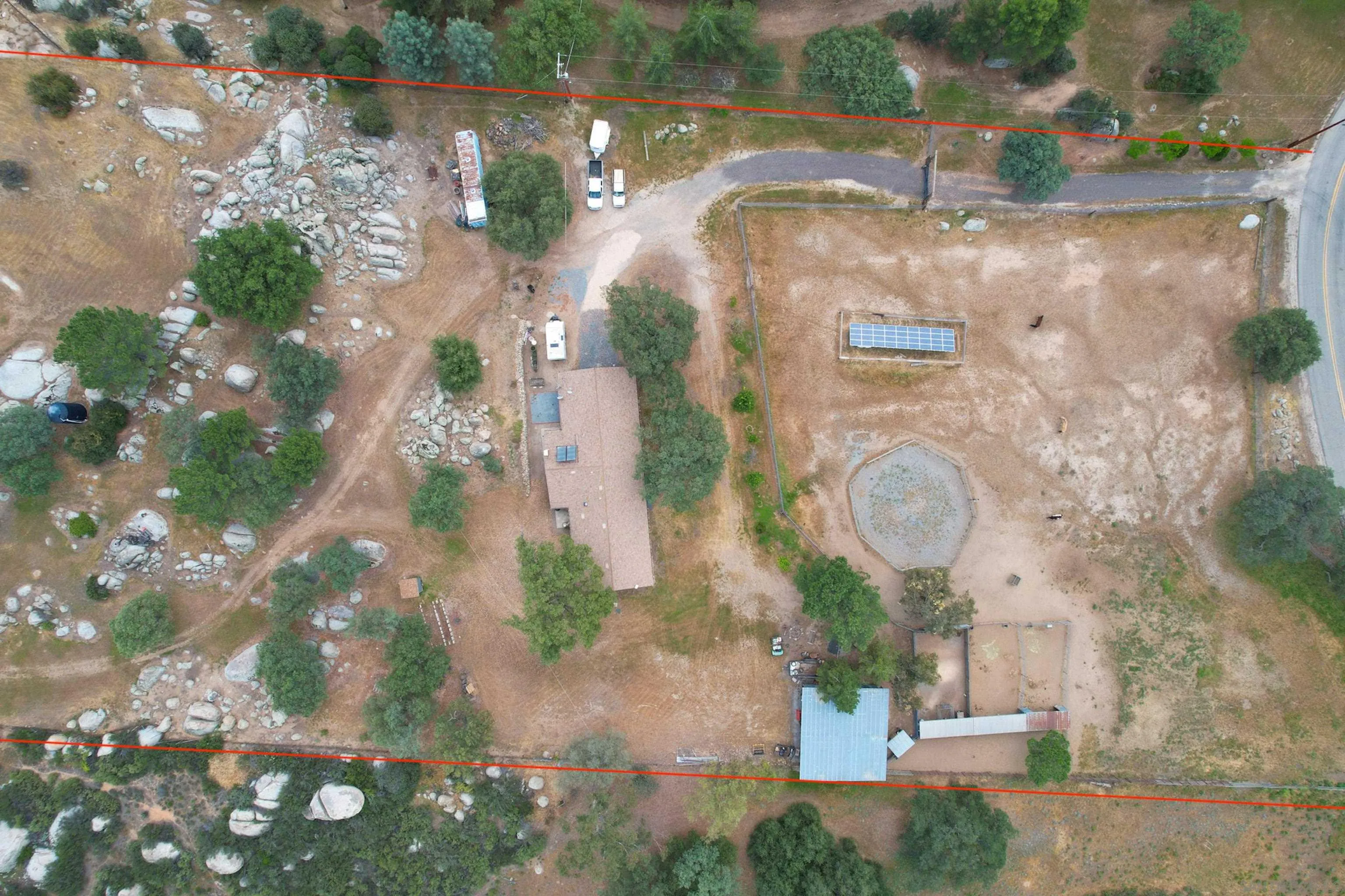 1541 Round Potrero Road Potrero, CA 91963 - Photo 32 of 32 Aerial View