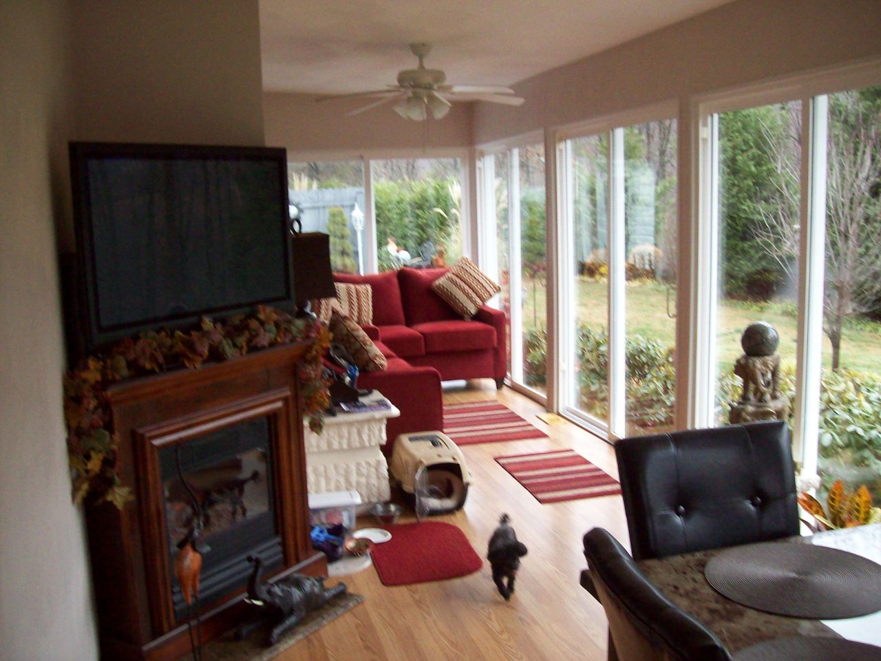 356 Pin Oak Drive Blue Ridge, VA 24064 - Photo 4 of 38 Sunroom w/Fireplace