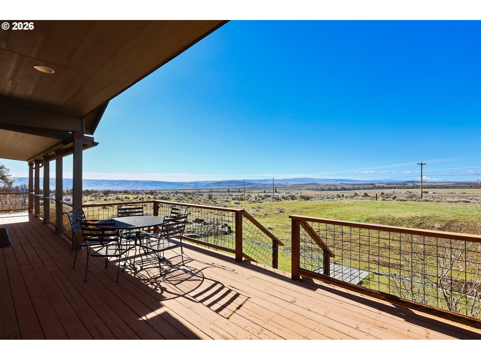 206 Old Mountain Road Goldendale, WA 98620 - Photo 7 of 46 a view of a balcony with an ocean view