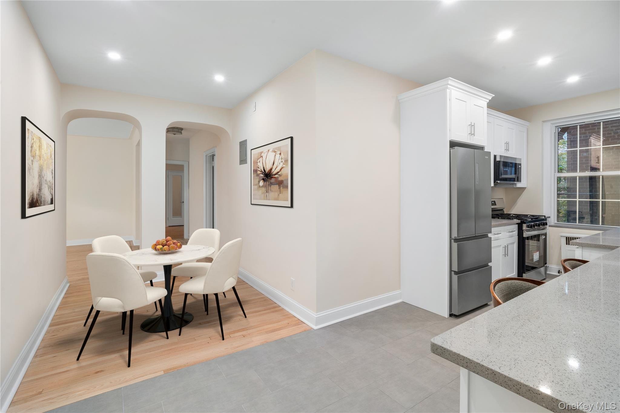 110-07 73rd Road, Unit 3K Queens, NY 11375 - Photo 9 of 21 a view of a dining room with furniture
