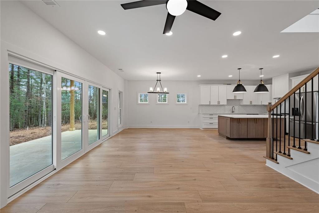 56 Running Brooke Court Morganton, GA 30560 - Photo 11 of 46 a view of a kitchen with a sink and cabinets