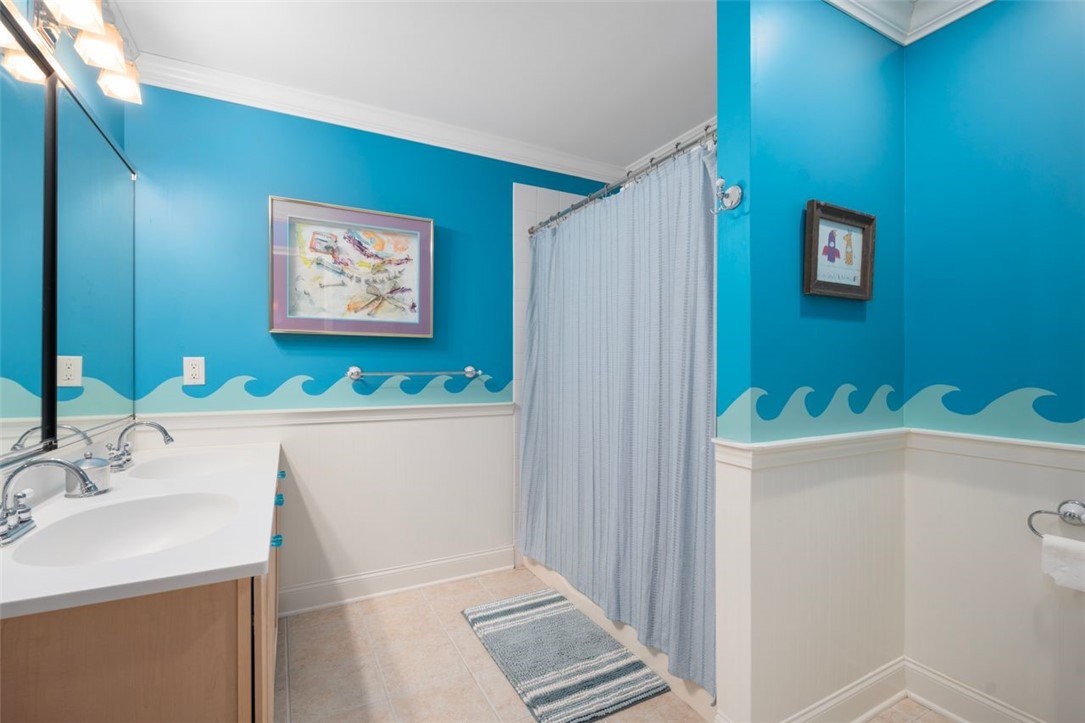 50 Seal Island Road Bristol, RI 02809 - Photo 34 of 45 Second Floor Bath at End of Hallway