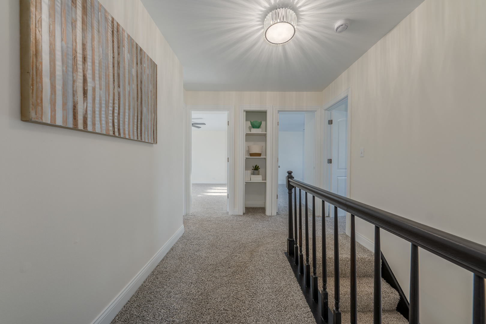 3664 Edward Drive Crete, IL 60417 - Photo 17 of 30 a view of a hallway with a white walls