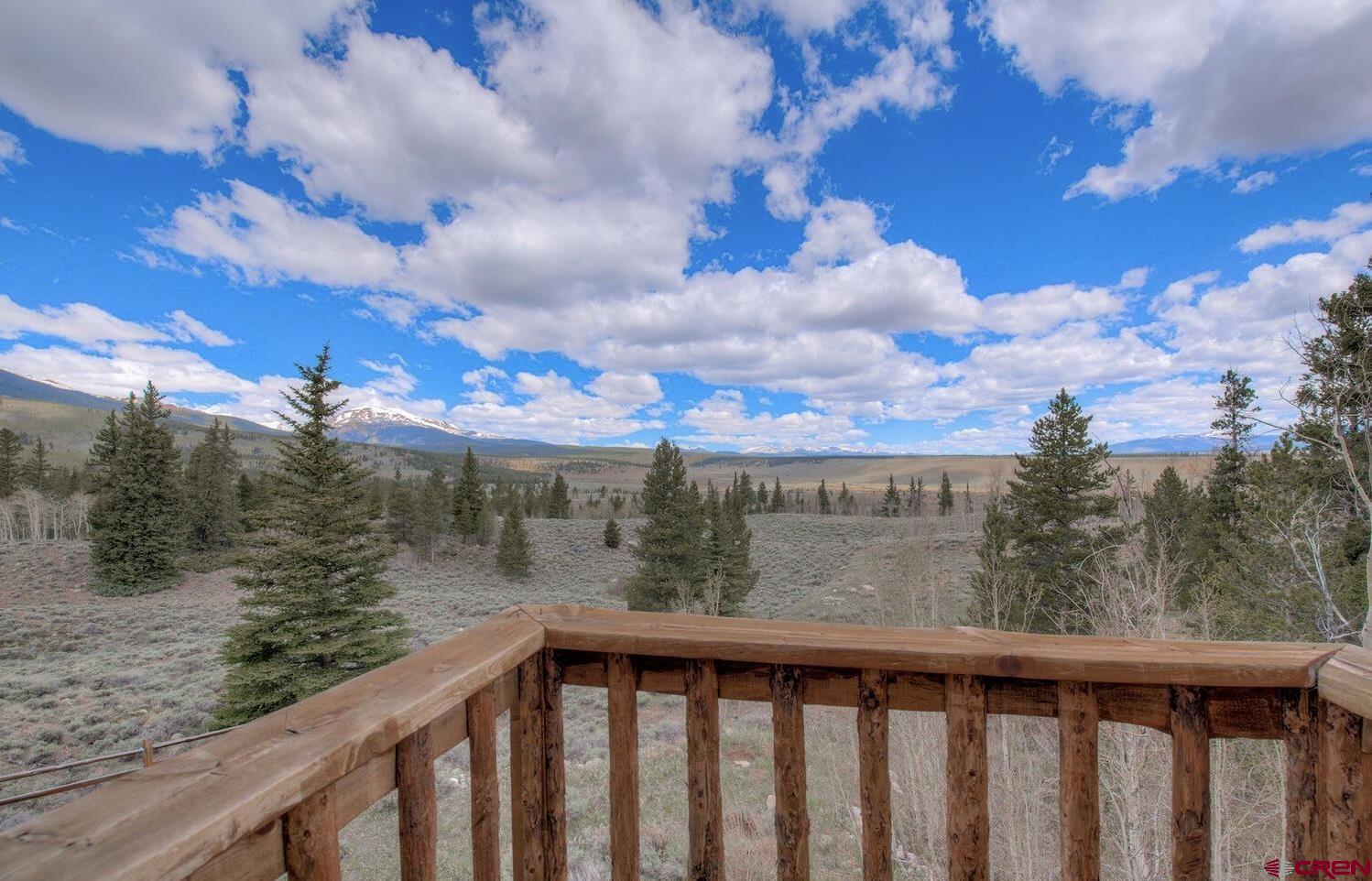 1499 Lake County Road Twin Lakes, CO 81251 - Photo 15 of 37 a view of a balcony with a yard