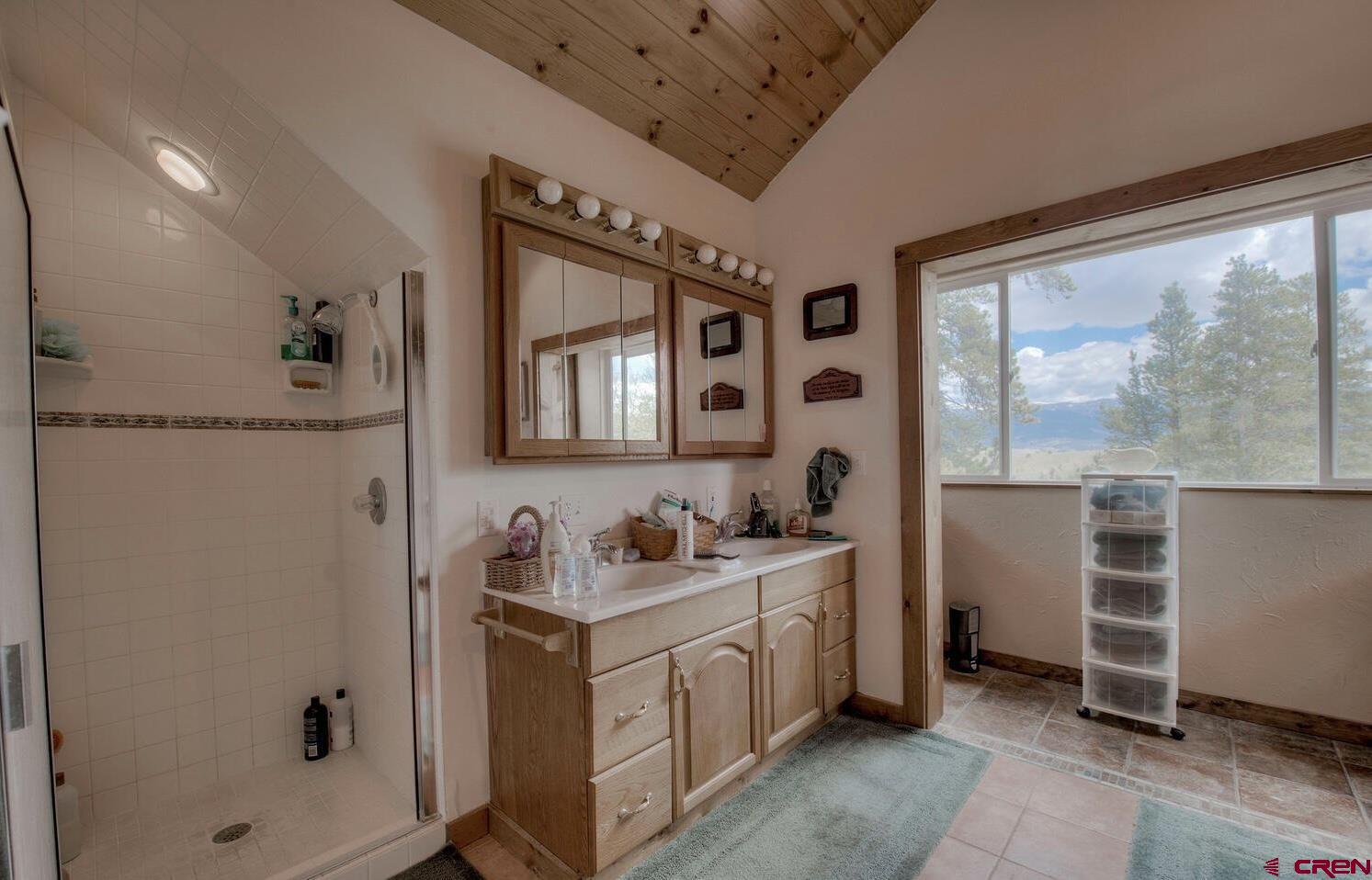 1499 Lake County Road Twin Lakes, CO 81251 - Photo 10 of 37 a bathroom with a sink and a mirror