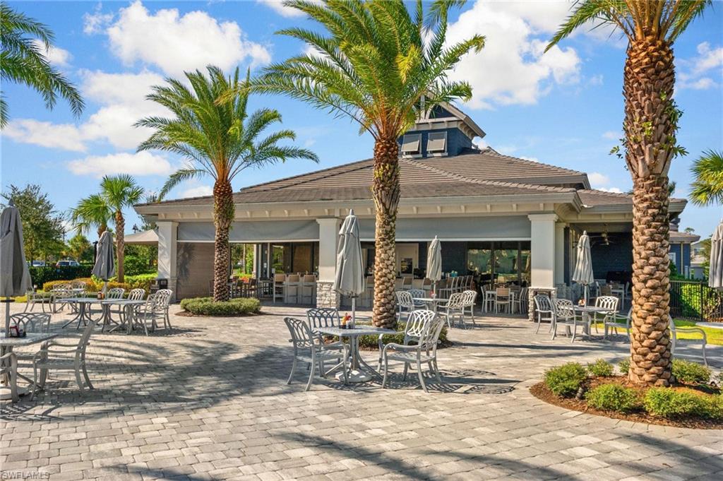 17609 Ashcomb Way Estero, FL 33928 - Photo 27 of 40 View of patio with outdoor dining space