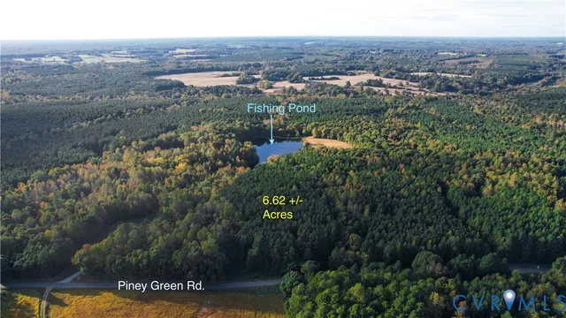 $72,500 | 6.62-ac Piney Green Road, Crewe, VA 23930