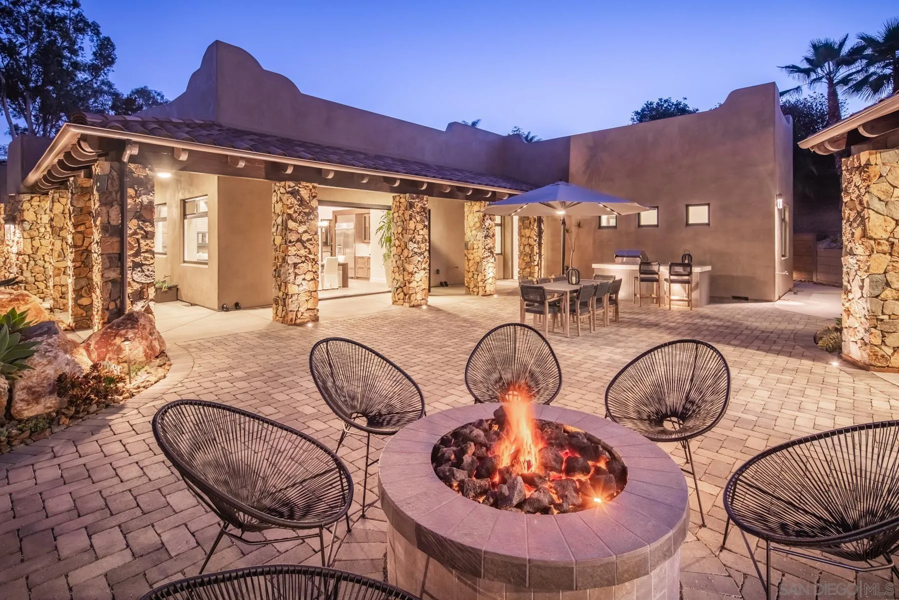 1240 Berryman Canyon Encinitas, CA 92024 - Photo 62 of 66 a view of a livingroom with furniture window and outside view