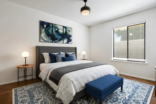 a view of a back yard of the house