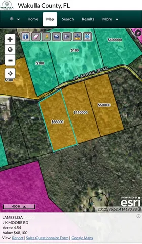 $90,000 | Xxx J K Moore Road, Crawfordville, FL 32327