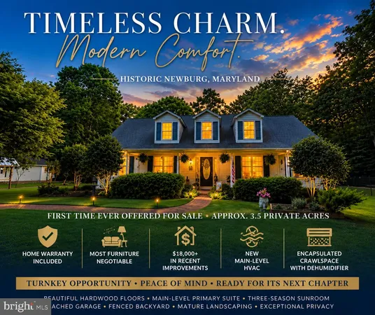$695,000 | 11645 Mt Victoria Road, Newburg, MD 20664