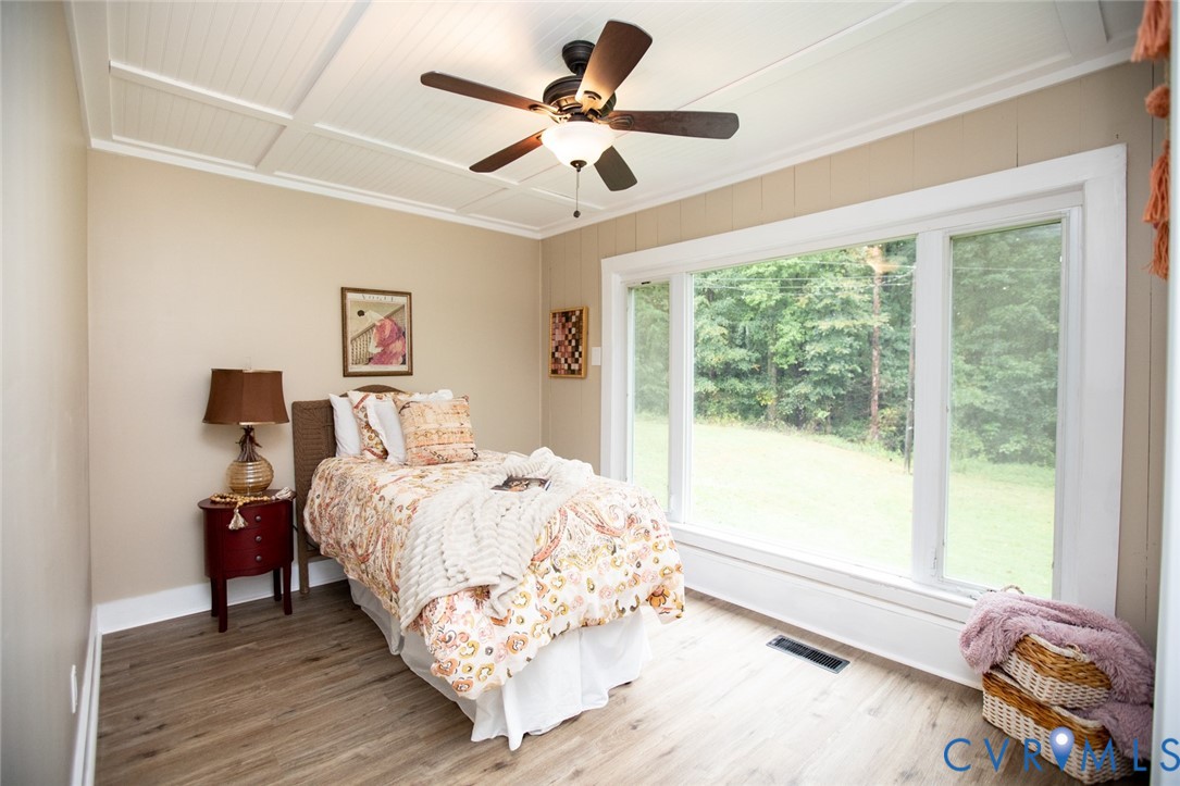 3153 West 3rd Street Farmville, VA 23901 - Photo 46 of 63 a bedroom with a bed and a large window