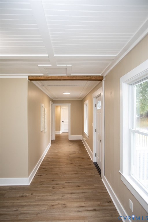 3153 West 3rd Street Farmville, VA 23901 - Photo 57 of 63 a view of a hallway with wooden floor