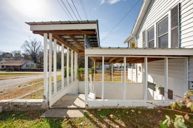 a view of swimming pool with an outdoor space
