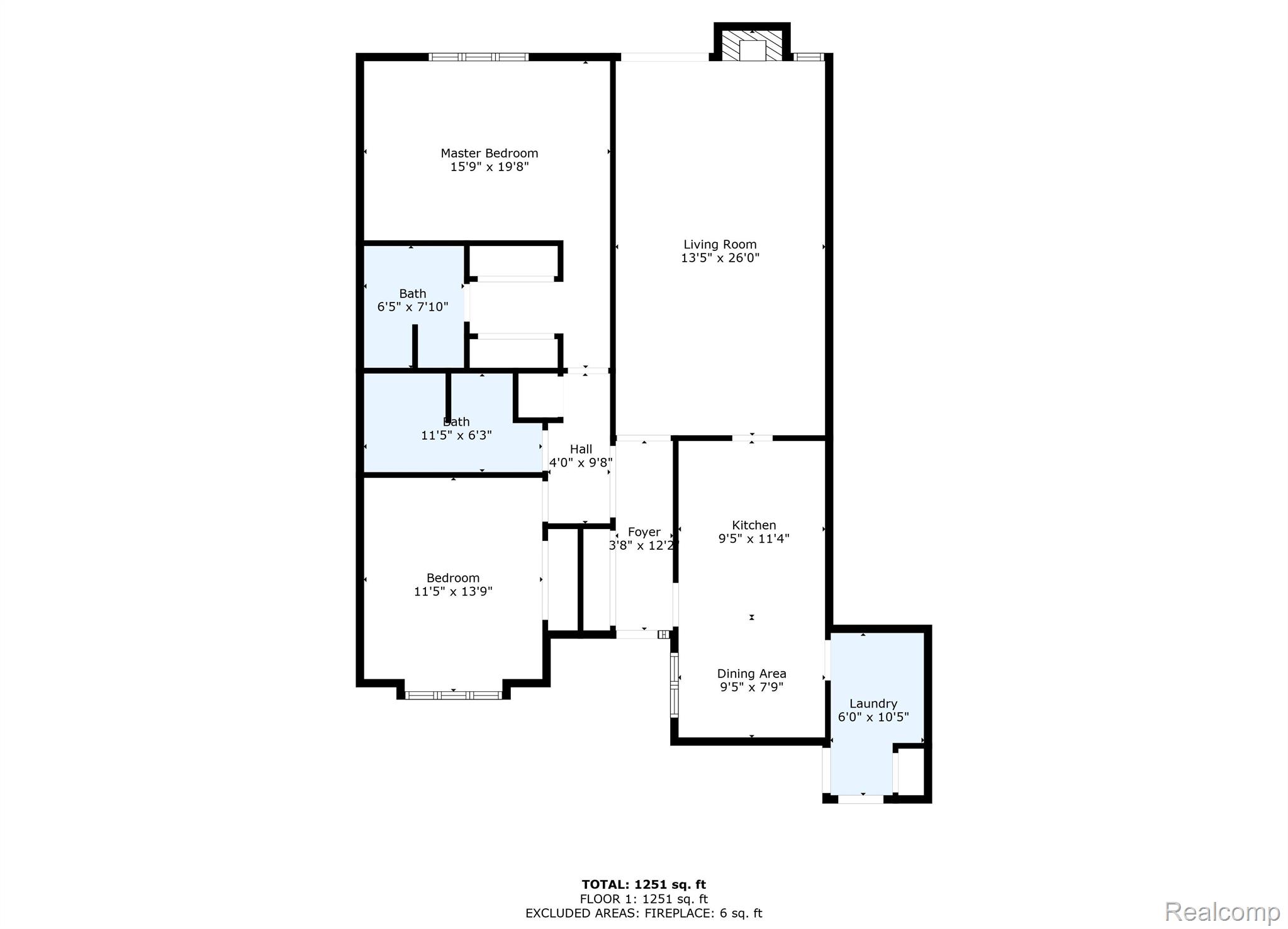 589 Tennyson Rochester, MI 48307 - Photo 31 of 31 Floorplan