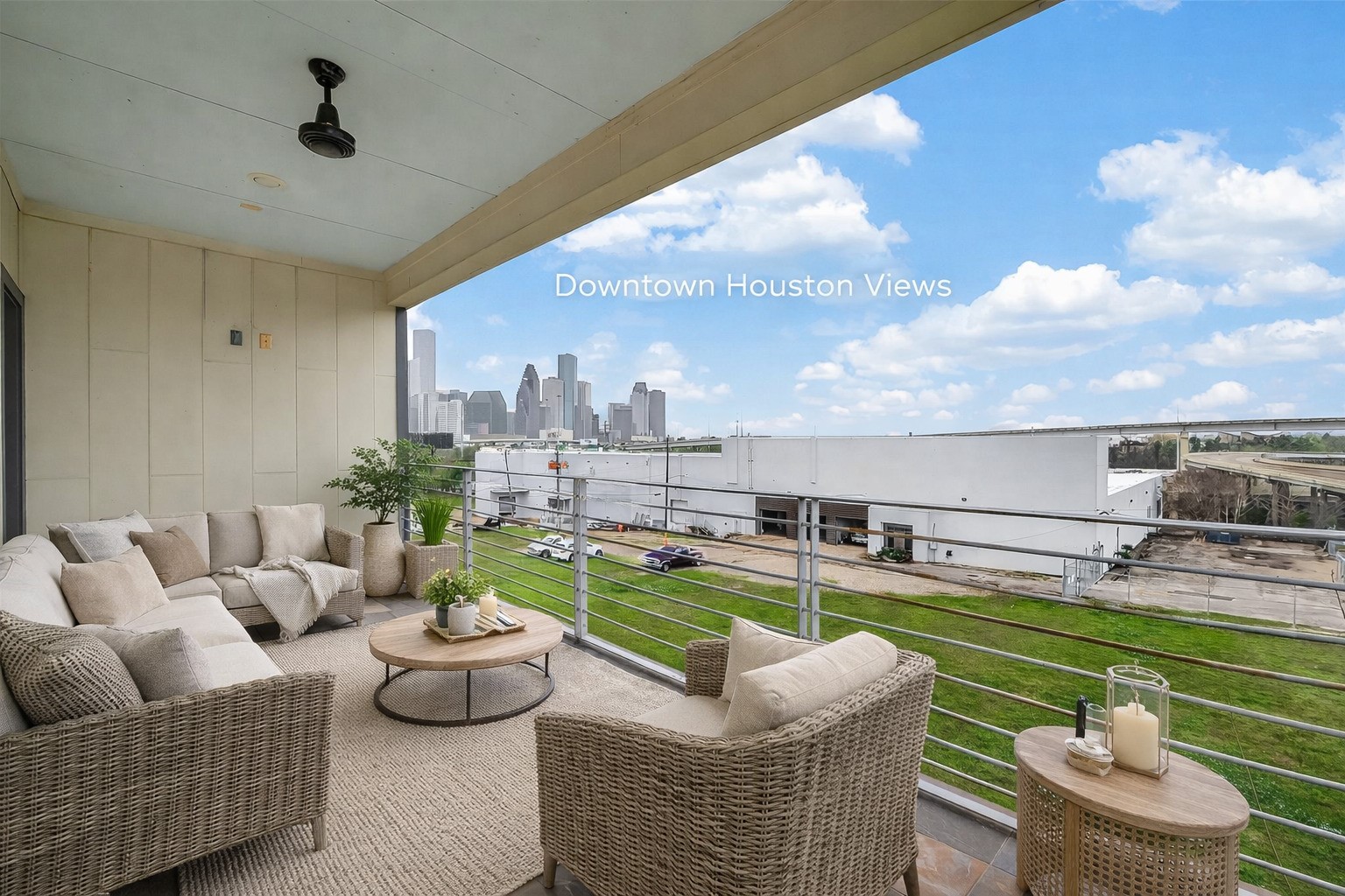 1819 South Street Houston, TX 77009 - Photo 2 of 27 a living room with furniture and a large window