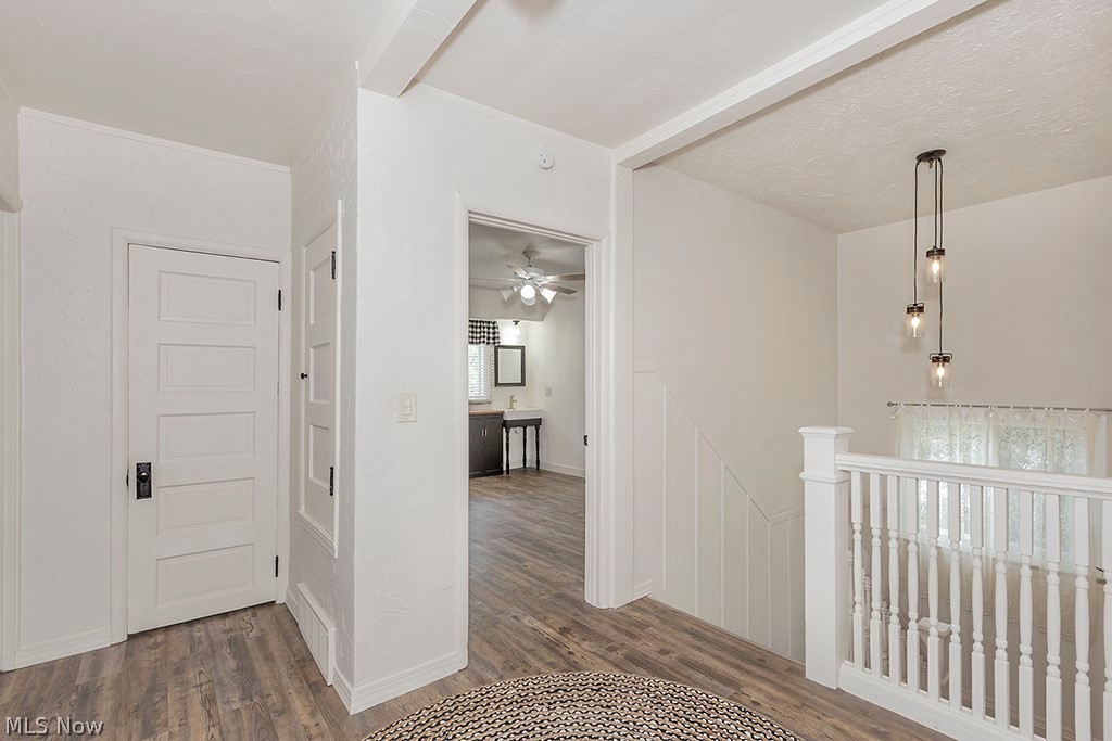 3090 Warren Road Cleveland, OH 44111 - Photo 29 of 50 Corridor with dark hardwood / wood-style floors