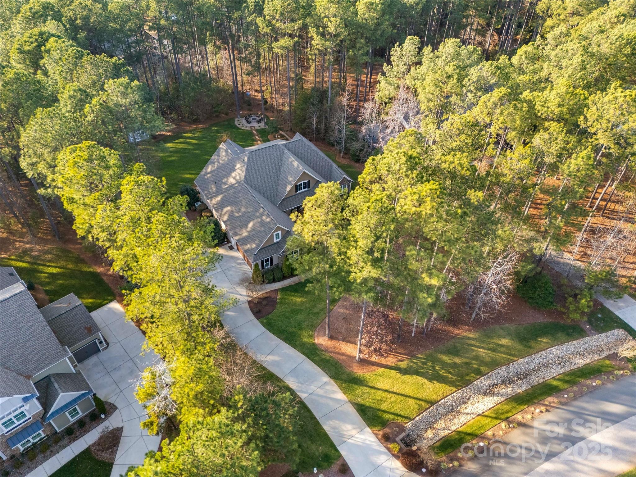 4221 Persimmon Road Lancaster, SC 29720 - Photo 40 of 48 an aerial view of residential houses with yard