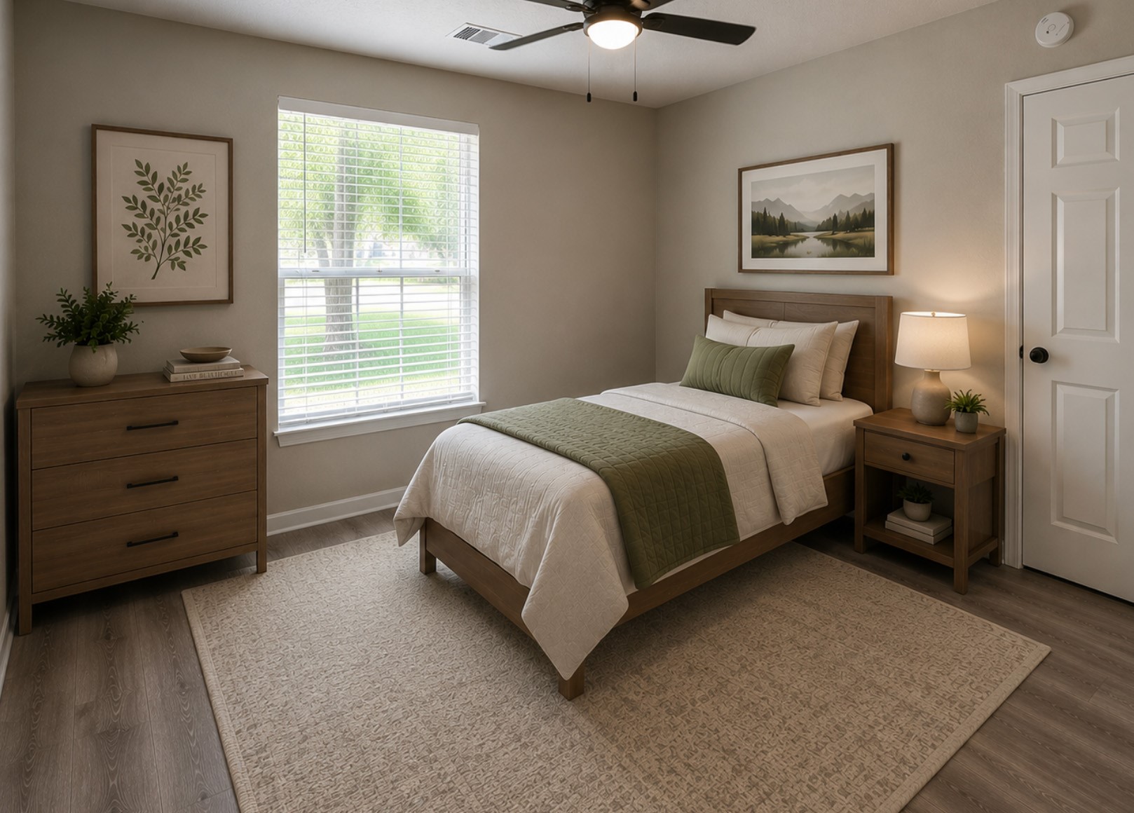 Bedroom 3, Furnished