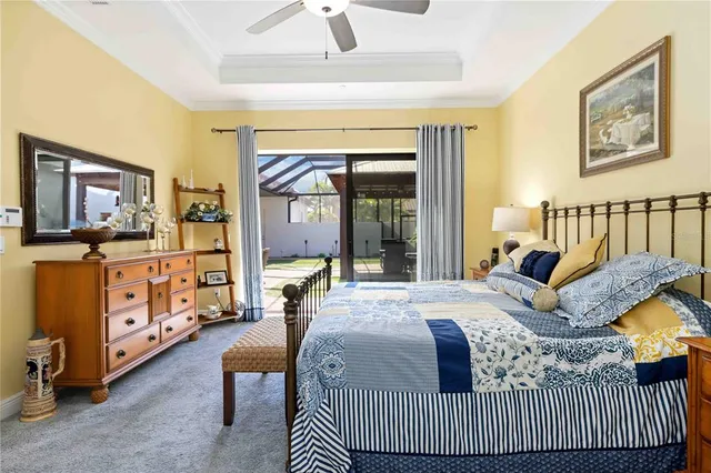 a outdoor space with furniture