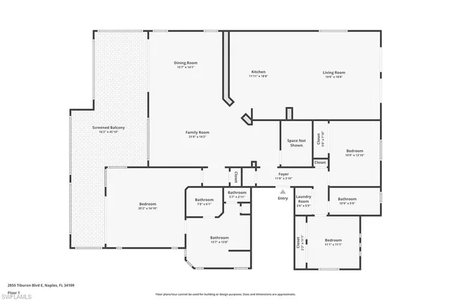 $1,595,000 | 2855 Tiburon Boulevard East, Unit 102, Naples, FL 34109