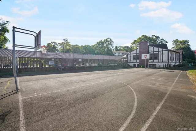 a view of a basket ball ground