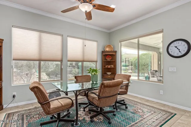a view of a livingroom with furniture window and outside view