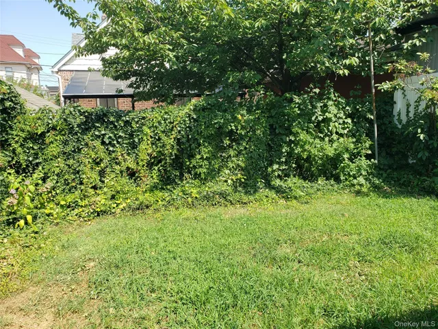 a view of a back yard