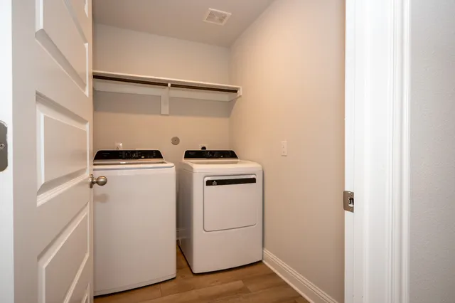 a room with storage and utility