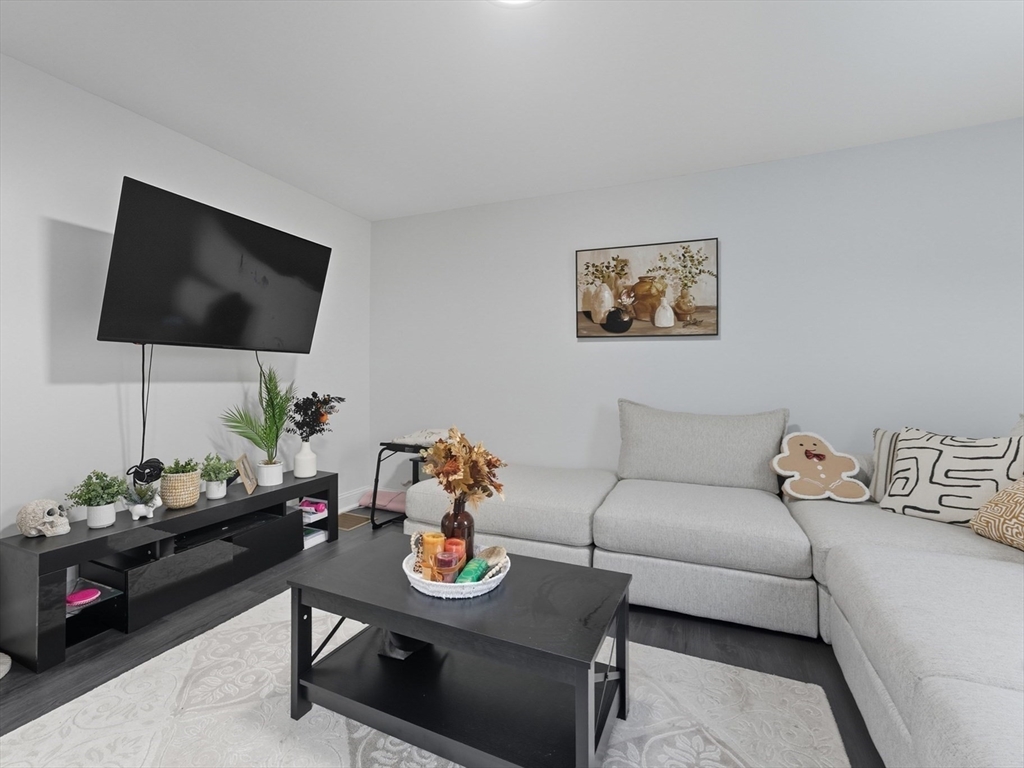 24 Elm Street Ludlow, MA 01056 - Photo 12 of 39 a living room with furniture and a flat screen tv