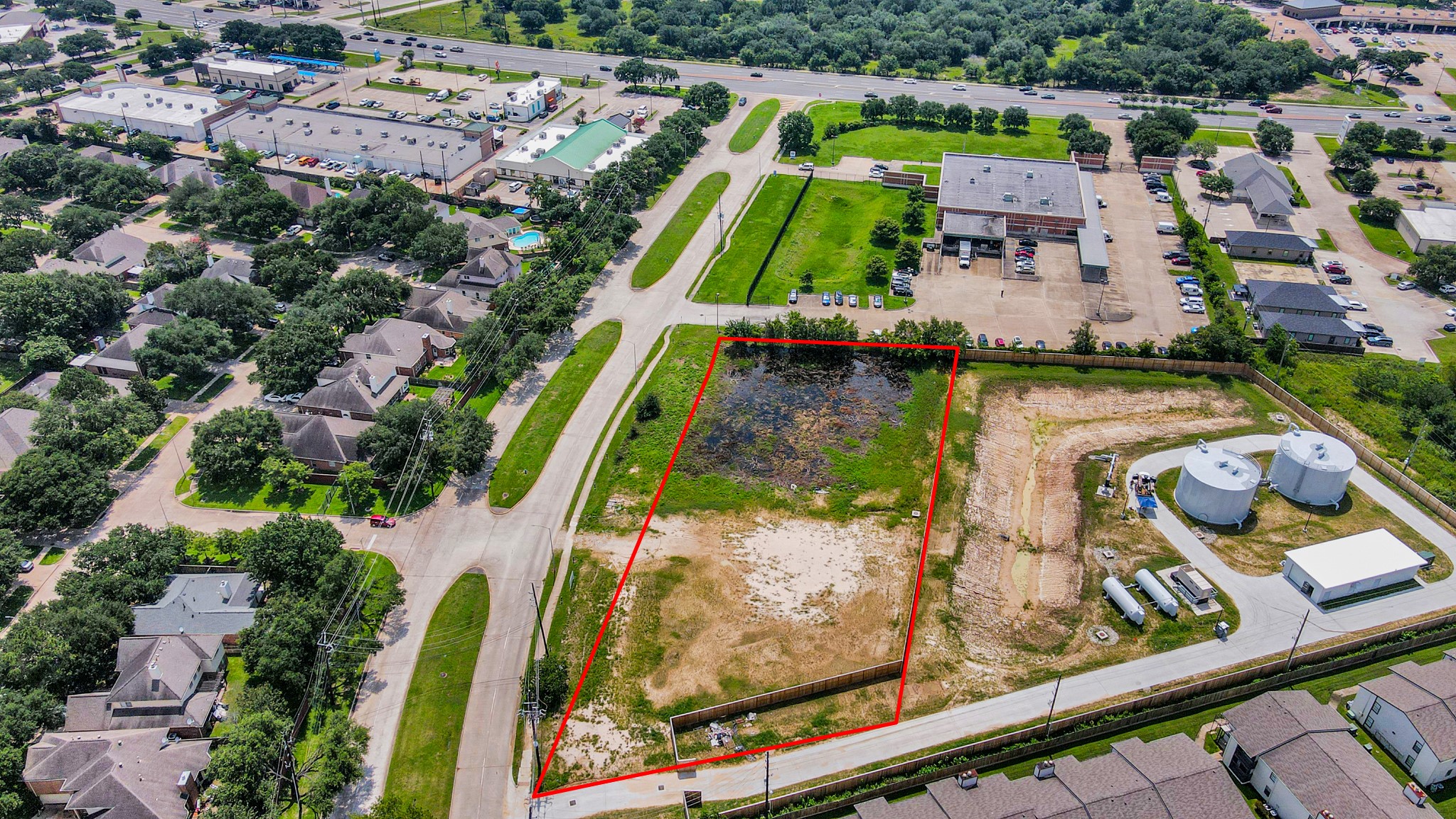 15200 Point Northwest Point Houston, TX 77095 - Photo 11 of 22 an aerial view of a house with a ocean view