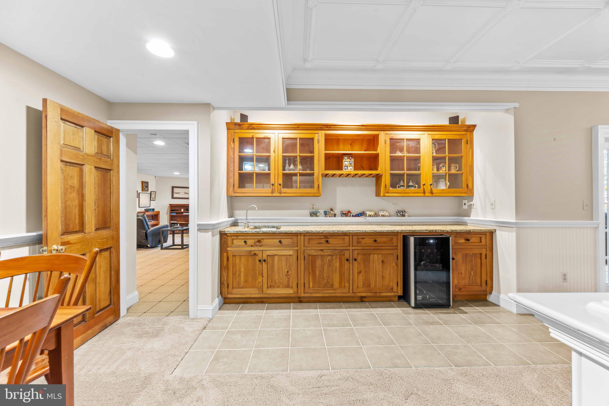 1402 Magers Landing Road Monkton, MD 21111 - Photo 47 of 64 a spacious bathroom with a granite countertop sink and mirror