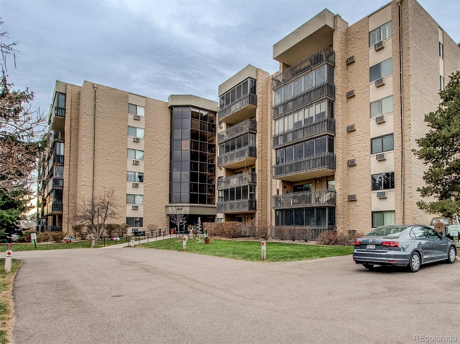 Classic exterior!  Convenient elevator access.  Unit is on the back side of this entrance.