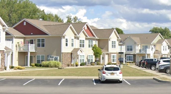 Exterior of 303 Green Spring Lane: Front Entrance