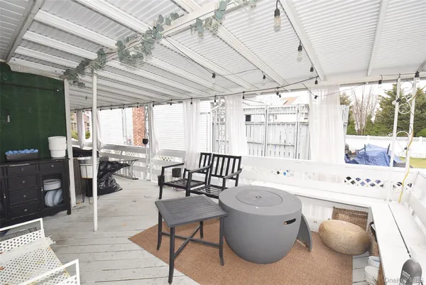 a view of balcony and patio