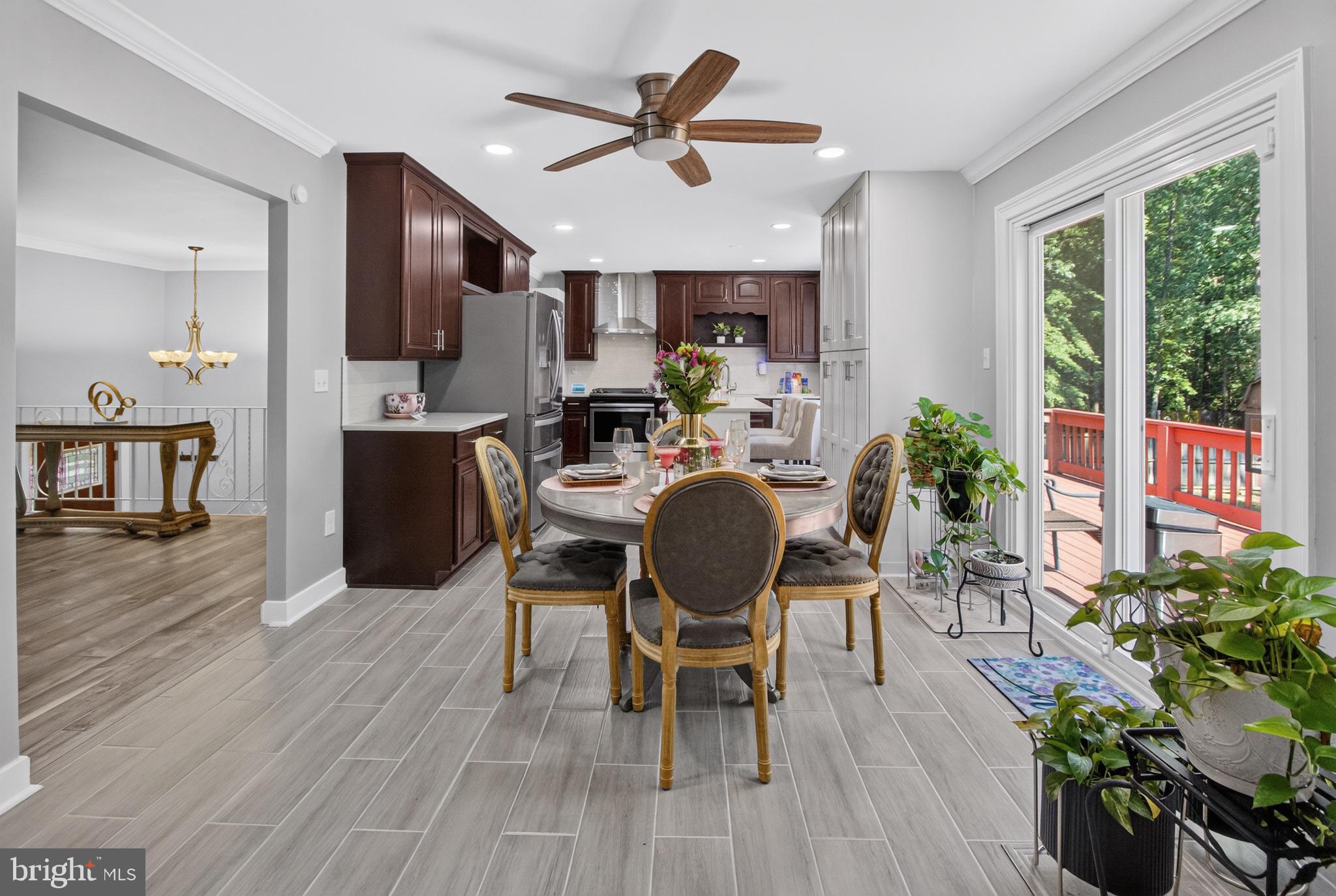 2816 Ridge Road Waldorf, MD 20603 - Photo 6 of 33 Modern kitchen with inviting dining area.