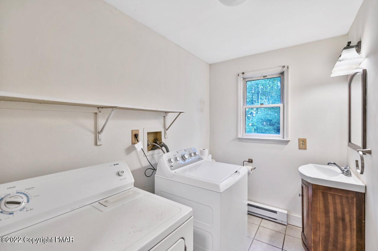 256 Middle Road Tannersville, PA 18372 - Photo 22 of 47 Laundry and Powder Room