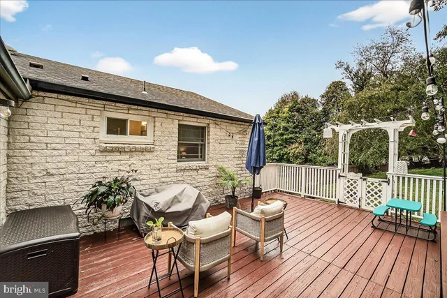 a view of a big yard with large trees